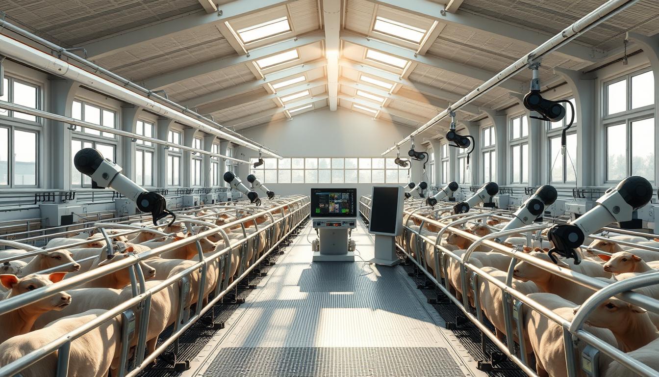 inovasi peternakan modern dengan sistem kandang pintar otomatis